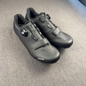 Speed‎ Cycling Shoes Black Men's Size 42 Road Bike Cleats